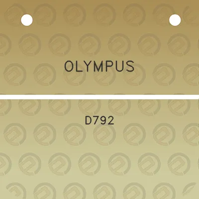 olympus-d792