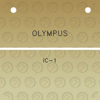 olympus-ic-1