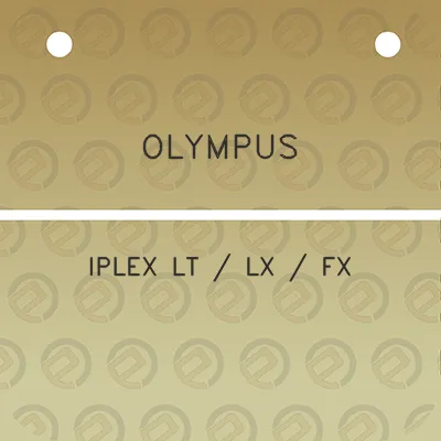 olympus-iplex-lt-lx-fx