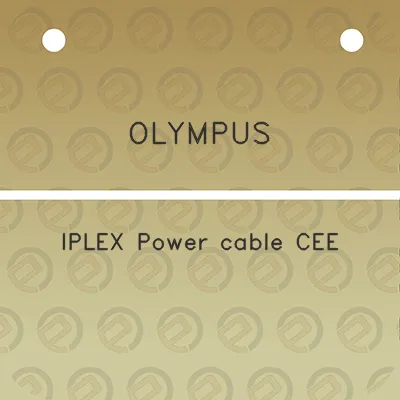 olympus-iplex-power-cable-cee