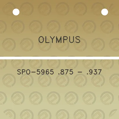 olympus-spo-5965-875-937