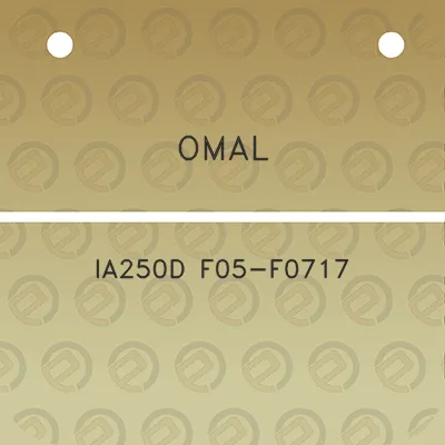 omal-ia250d-f05-f0717