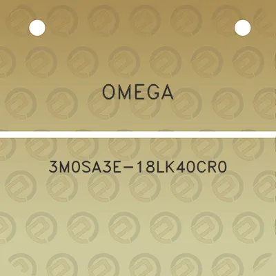 omega-3m0sa3e-18lk40cr0