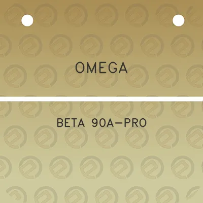 omega-beta-90a-pro