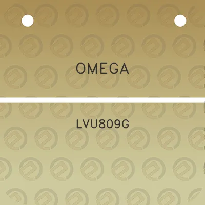 omega-lvu809g