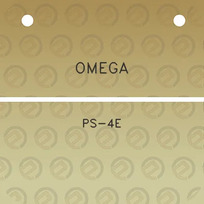 omega-ps-4e