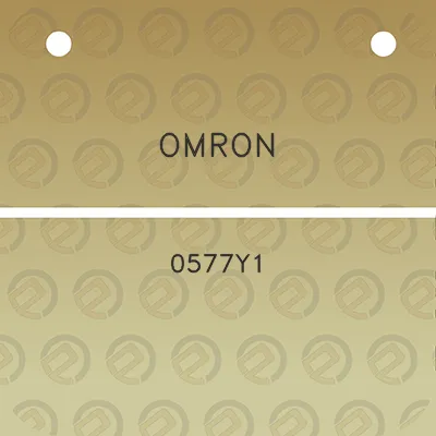 omron-0577y1