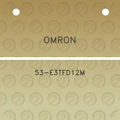 omron-53-e3tfd12m
