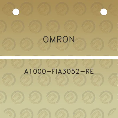 omron-a1000-fia3052-re
