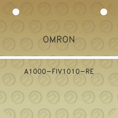 omron-a1000-fiv1010-re