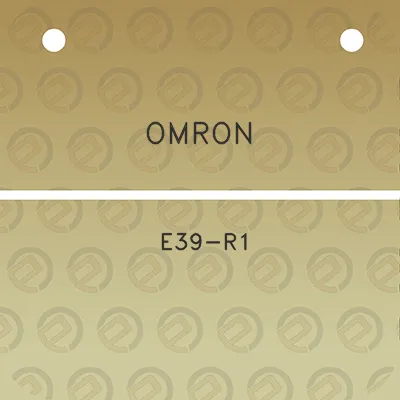 omron-e39-r1