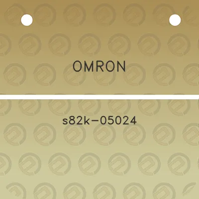 omron-s82k-05024