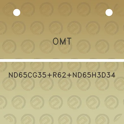 omt-nd65cg35r62nd65h3d34