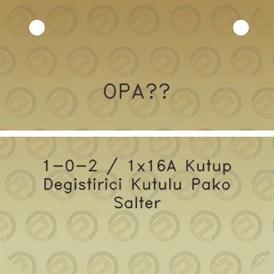 opas-1-0-2-1x16a-kutup-degistirici-kutulu-pako-salter