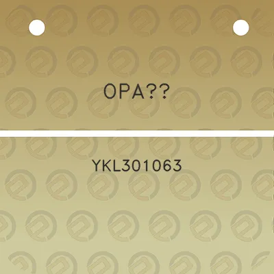 opas-ykl301063