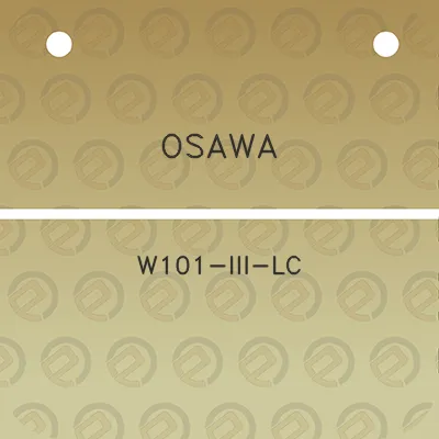 osawa-w101-iii-lc