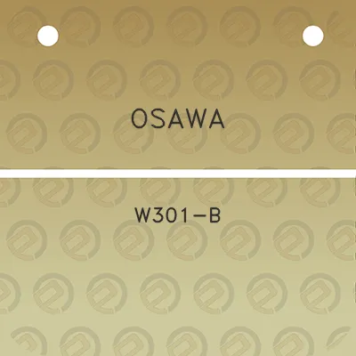 osawa-w301-b