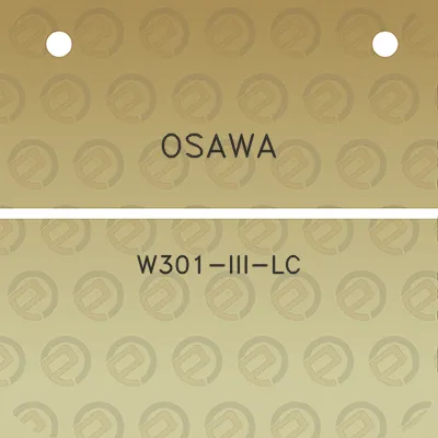 osawa-w301-iii-lc