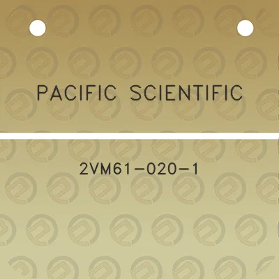 pacific-scientific-2vm61-020-1