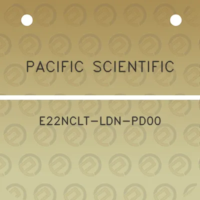 pacific-scientific-e22nclt-ldn-pd00