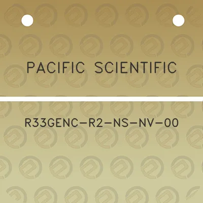 pacific-scientific-r33genc-r2-ns-nv-00