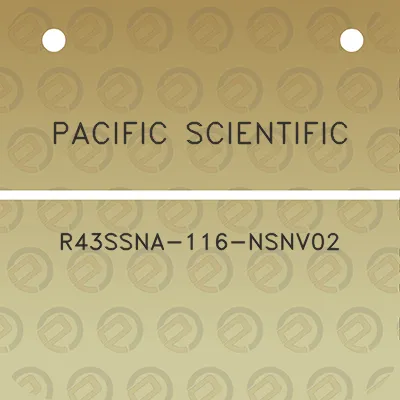 pacific-scientific-r43ssna-116-nsnv02