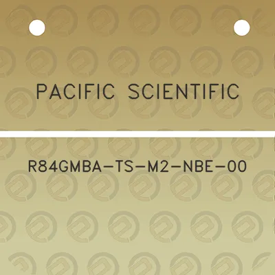 pacific-scientific-r84gmba-ts-m2-nbe-00