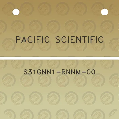 pacific-scientific-s31gnn1-rnnm-00