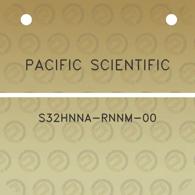 pacific-scientific-s32hnna-rnnm-00