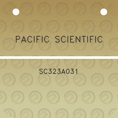 pacific-scientific-sc323a031