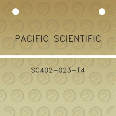 pacific-scientific-sc402-023-t4