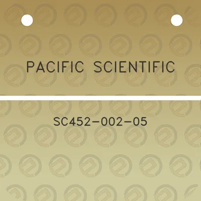 pacific-scientific-sc452-002-05