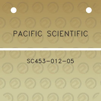 pacific-scientific-sc453-012-05