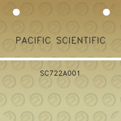 pacific-scientific-sc722a001