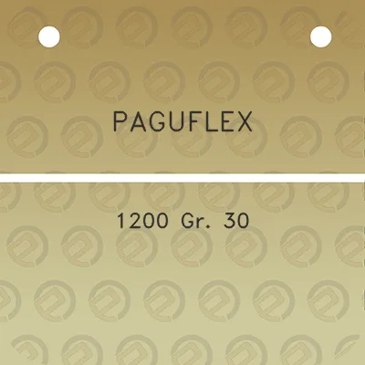 paguflex-1200-gr-30