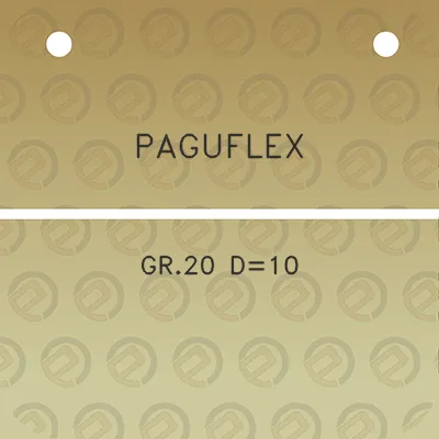 paguflex-gr20-d10