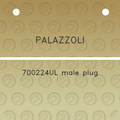 palazzoli-700224ul-male-plug