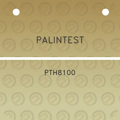 palintest-pth8100