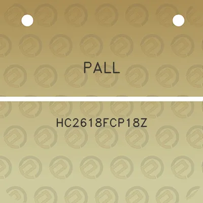 pall-hc2618fcp18z