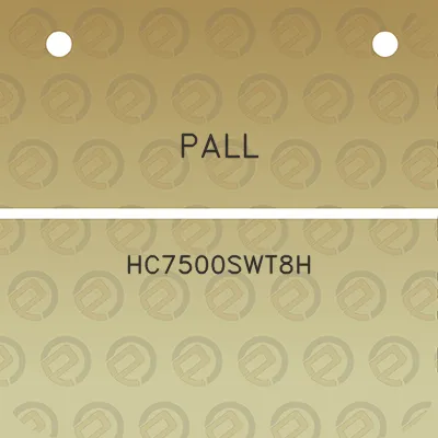 pall-hc7500swt8h