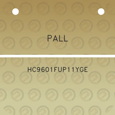 pall-hc9601fup11yge