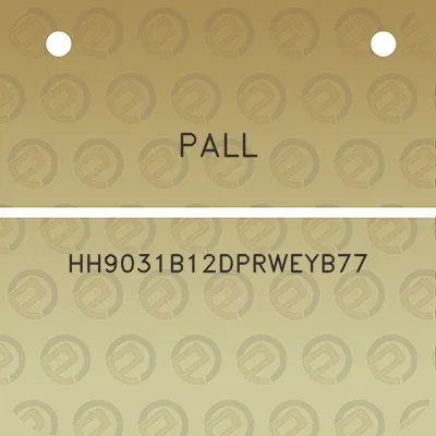 pall-hh9031b12dprweyb77