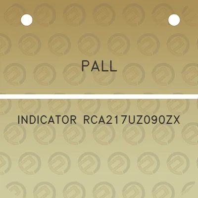 pall-indicator-rca217uz090zx