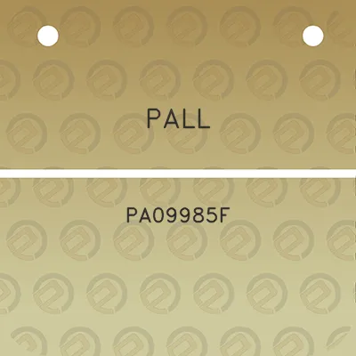 pall-pa09985f