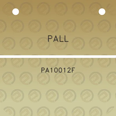 pall-pa10012f