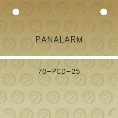 panalarm-70-pcd-25