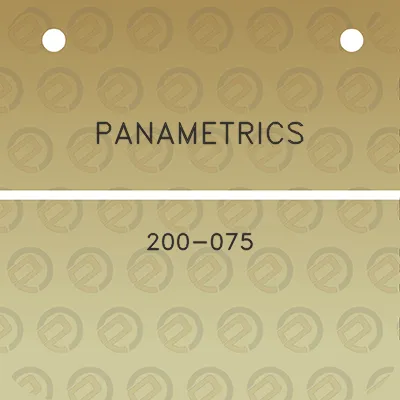 panametrics-200-075