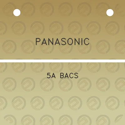 panasonic-5a-bacs