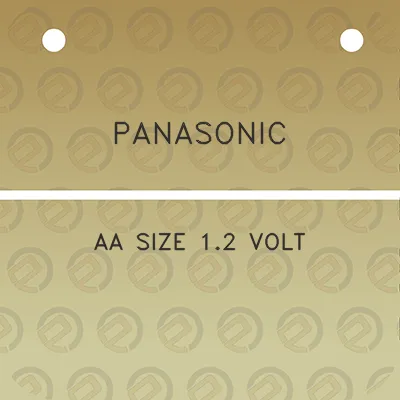 panasonic-aa-size-12-volt