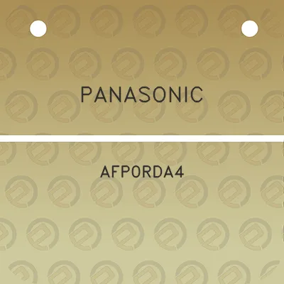 panasonic-afp0rda4